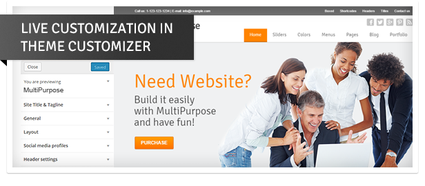 Liver Preview in Customizer